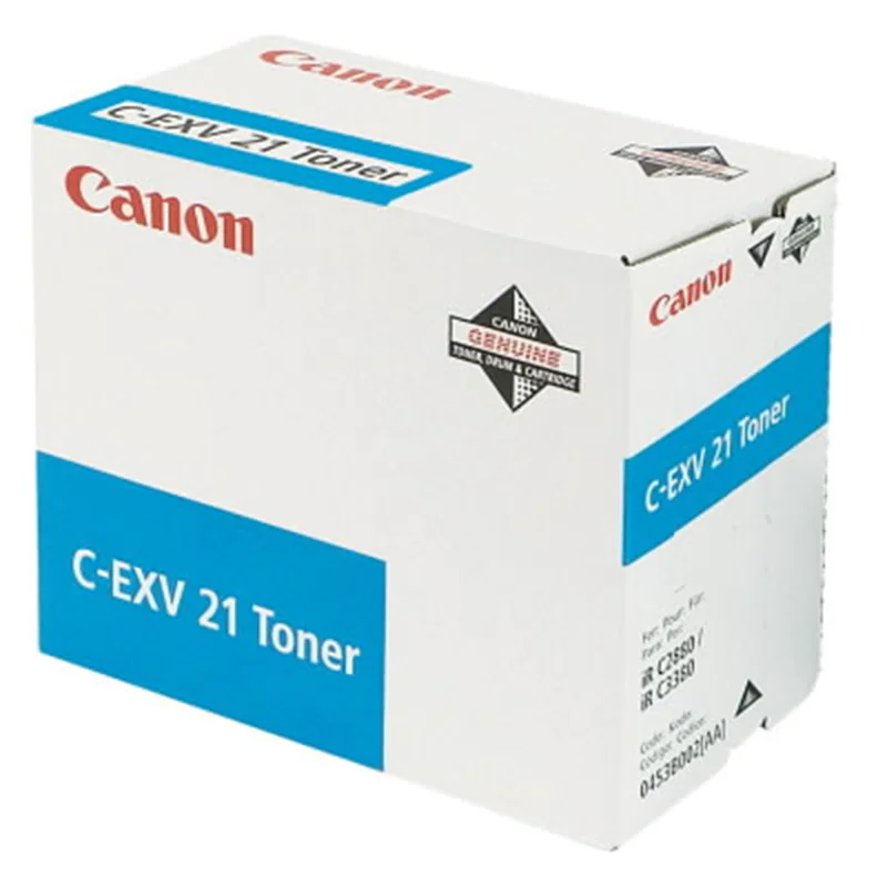 Canon c-EXV 21 Toner cyan 0453b002 - Original - Tonereinheit