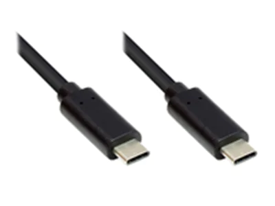Good Connections GC-M0111 - 0,2 m - USB C - USB C - USB 3.2 Gen 1 (3.1 Gen 1) - 5000 Mbit/s - Schwar