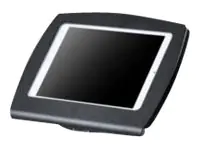 SpacePole C-Frame - Gehäuse - für Tablett - verriegelbar - Stahl - Schwarz - Bildschirmgröße: 25.7 cm (10.1") - Thekenbereich - für Samsung Galaxy Tab A (2019) (10.1 Zoll)