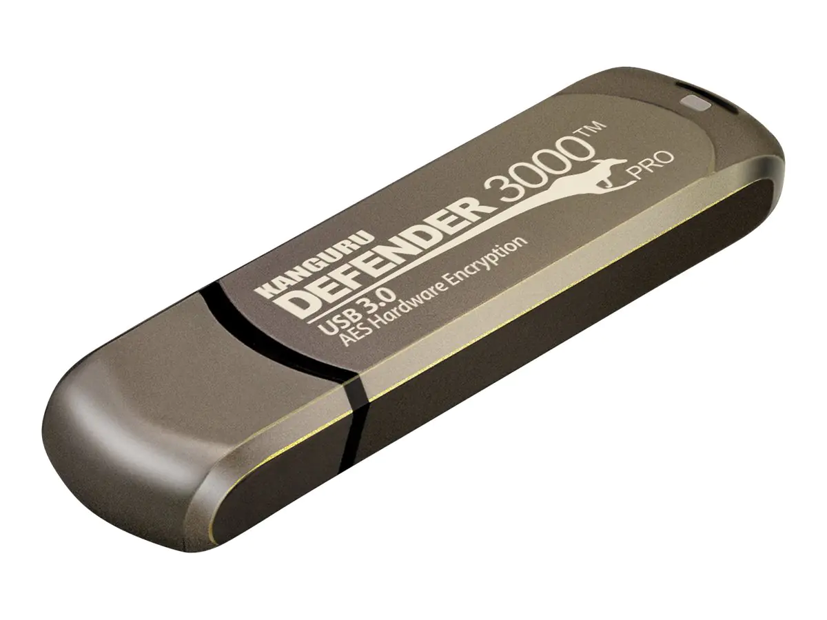 Kanguru Solutions Kanguru Encrypted Defender 3000 - USB-Flash-Laufwerk
