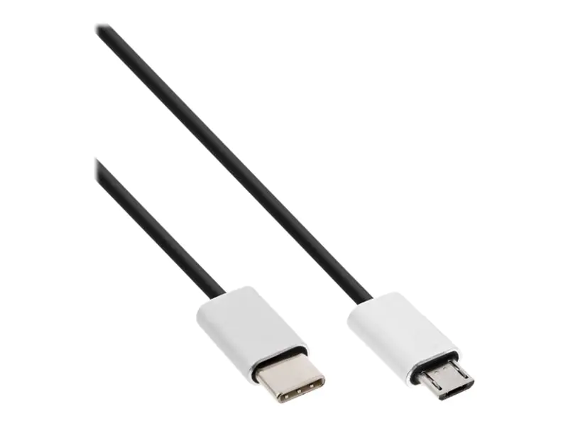 InLine - USB-Kabel - USB-C (M) bis Micro-USB Typ B (M) - USB 2.0 - 1.5 cm - Schwarz InLine - USB-Kabel - USB-C (M) bis Micro-USB Typ B (M) - USB 2.0 - 1.5 cm - Schwarz