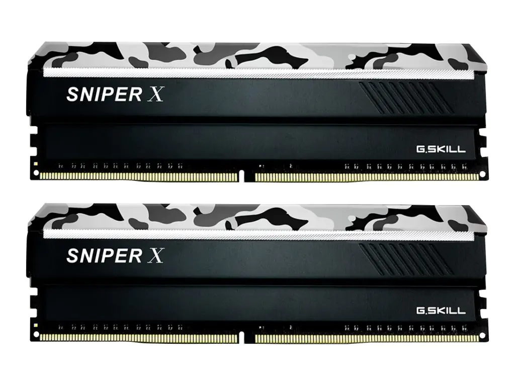 G.Skill SNIPER X Series - Urban Camo - DDR4 32 GB: 2x 16 GB DIMM 288-PIN - F4-3600C19D-32GSXWB