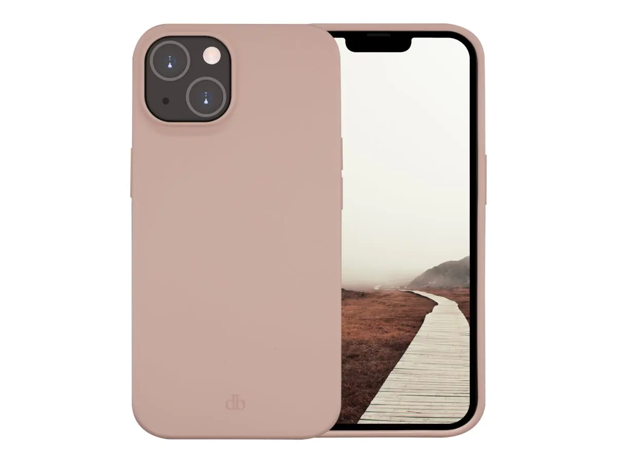 dbramante1928 Costa Rica - Hintere Abdeckung für Mobiltelefon - Silikon - rosa sandfarben - für Apple iPhone 14
