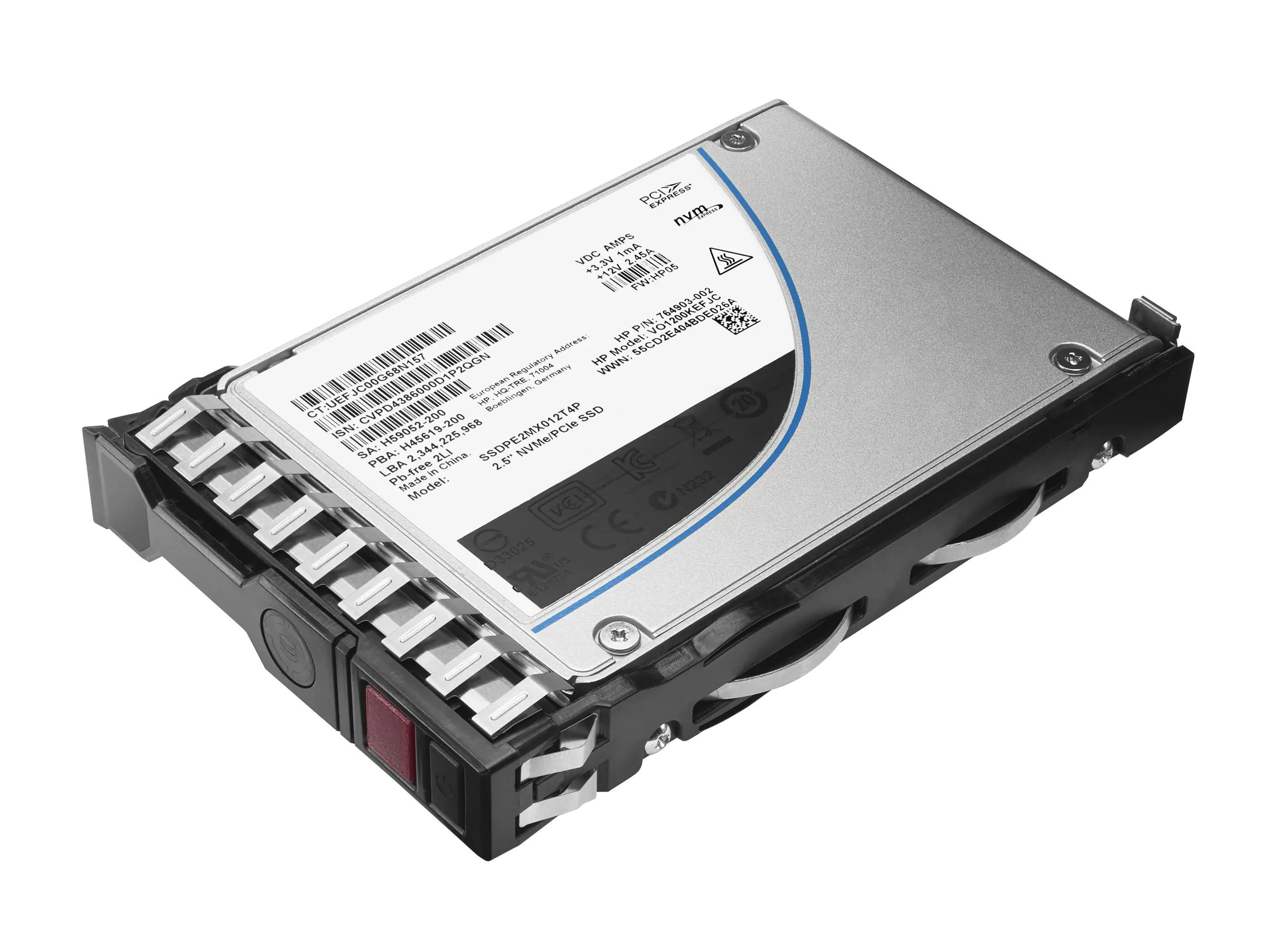 HPE SSD - Read Intensive - 7.68 TB - Hot-Swap - 2.5" SFF (6.4 cm SFF) P62560-H21