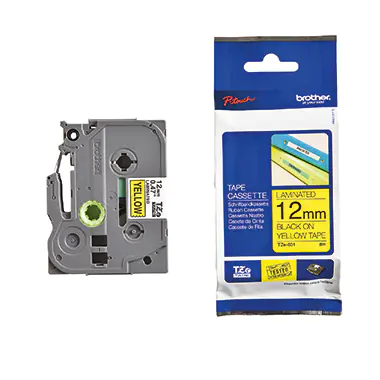 Brother TZe-631 - Selbstklebend - Schwarz auf Gelb - Rolle (1,2 cm x 8 m) 1 Kassette(n) laminiertes Band - für Brother PT-H110; P-Touch PT-H200, P950; P-Touch Cube PT-P300; P-Touch Cube Plus PT-P710 Brother TZe-631 - Selbstklebend - Schwarz auf Gelb - Rolle (1,2 cm x 8 m) 1 Kassette(n) laminiertes Band - für Brother PT-H110; P-Touch PT-H200, P950; P-Touch Cube PT-P300; P-Touch Cube Plus PT-P710