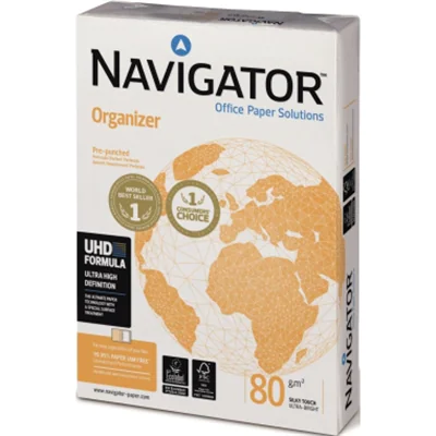 Navigator Kopierpapier Organizer 82479A80S DIN A4 ws 500 Bl./Pack. Navigator Kopierpapier Organizer 82479A80S DIN A4 ws 500 Bl./Pack.