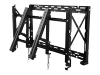 Peerless-AV SmartMount DS-VW765-LQR - Befestigungskit (Wandmontage) - für Videoleinwand - schwarze Pulverbeschichtung - Bildschirmgröße: 116.8-165.1 cm (46"-65") - Wandmontage - für LG 47LV35A, 49VL5B, 49VM5C, 55LV35A, 55LV75A, 55LV77A, 55VH7B, 55VM5B