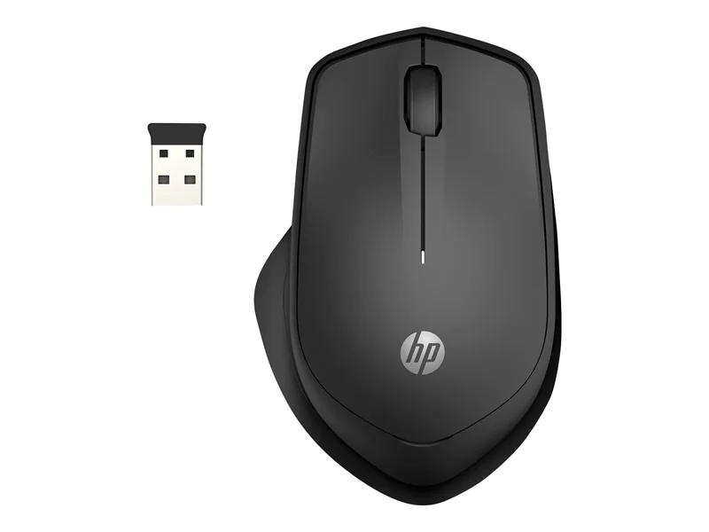 HP Silent 280M - Maus - kabellos - kabelloser Empfänger (USB) - Jet Black - für OMEN by HP Laptop 15; ENVY Laptop 13, 15; Laptop 14; Pavilion x360 Laptop HP Silent 280M - Maus - kabellos - kabelloser Empfänger (USB) - Jet Black - für OMEN by HP Laptop 15; ENVY Laptop 13, 15; Laptop 14; Pavilion x360 Laptop