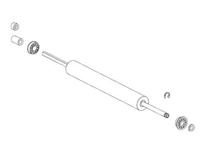 Zebra - Druckwalze - für Xi Series 110XiIIIPlus