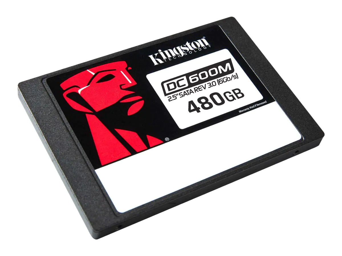 Kingston DC600M - SSD - Mixed Use - 480 GB - intern - 2.5" (6.4 cm) - SATA 6Gb/s