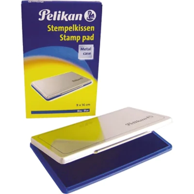 Pelikan Stempelkissen 1 331124 getränkt ohne Öl 9x16cm blau Pelikan Stempelkissen 1 331124 getränkt ohne Öl 9x16cm blau