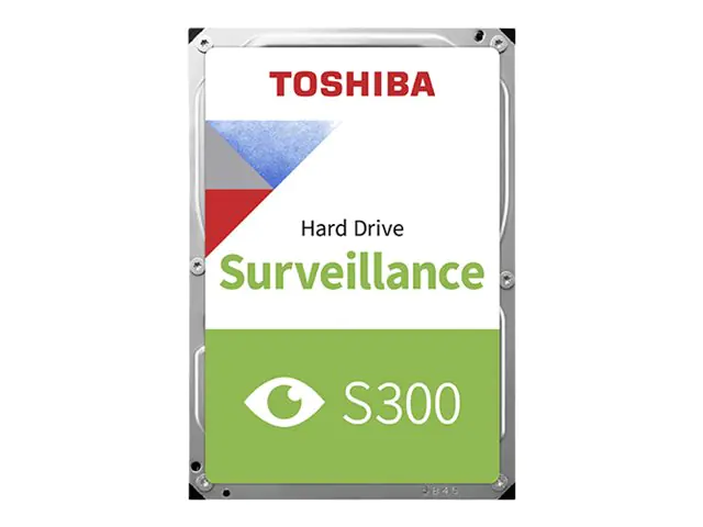 Toshiba S300 Surveillance - Festplatte - 2 TB - intern - 3.5" (8.9 cm) - SATA 6Gb/s - 5400 rpm - Puffer: 128 MB