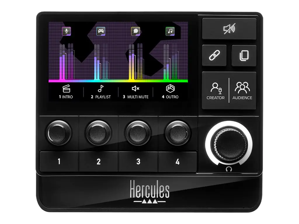 Hercules Stream 200 XLR - Streaming audio controller