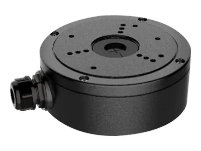 Hikvision DS-1280ZJ-S - Anschlusskasten für Kamera - Innenbereich, Außenbereich - Schwarz -