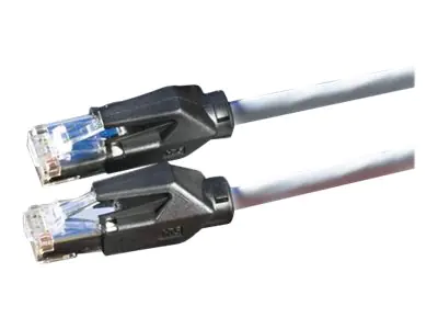 DRAKA - Patch-Kabel - RJ-45 (M) bis RJ-45 (M) - 7 m - SFTP, PiMF - CAT 6e - halogenfrei - Grau