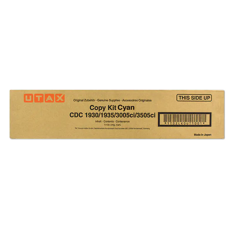 Utax Toner 653010011 Cyan 15.000 Seiten f. CDC1930 1 Stück Utax Toner 653010011 Cyan 15.000 Seiten f. CDC1930 1 Stück