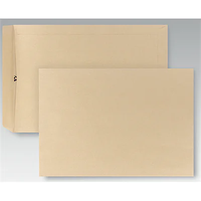 POSTHORN Versandtasche DIN B5 176 x 250 mm (B x H) ohne Fenster 90g/m² mit gummierter Klappe Papier braun 500 St./Pack.