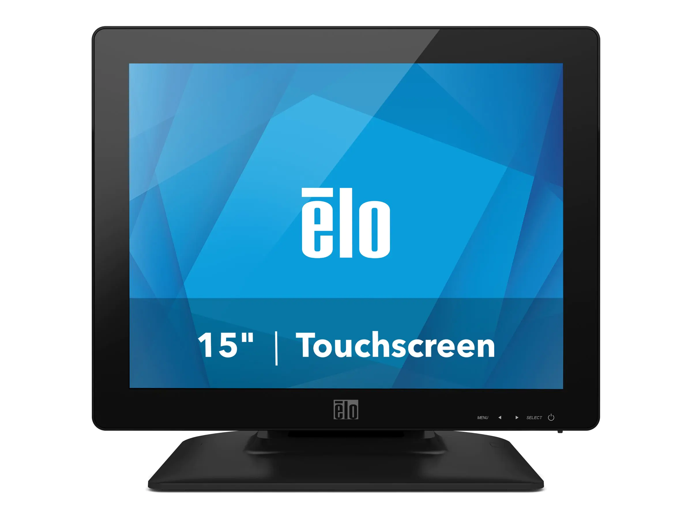 Elo 1523L - LED-Monitor - 38.1 cm (15") - Touchscreen - 1024 x 768 @ 75 Hz - 250 cd/m² - 700:1 - 25 ms - DVI-D, VGA - Lautsprecher - Schwarz
