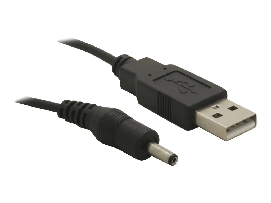 Delock USB- / Stromkabel - Gleichstromstecker 3,5 x 1,35 mm (M) 82377