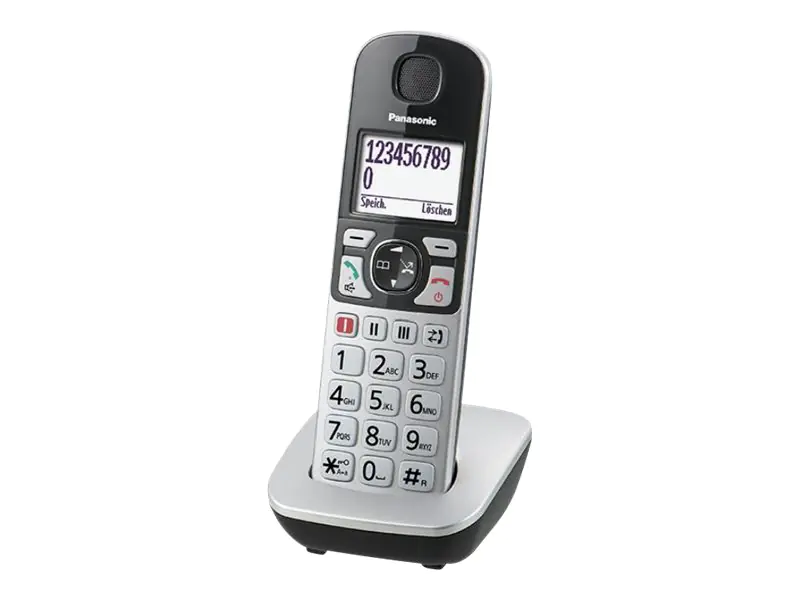Panasonic KX-TGE510 - Schnurlostelefon mit Rufnummernanzeige KX-TGE510GS