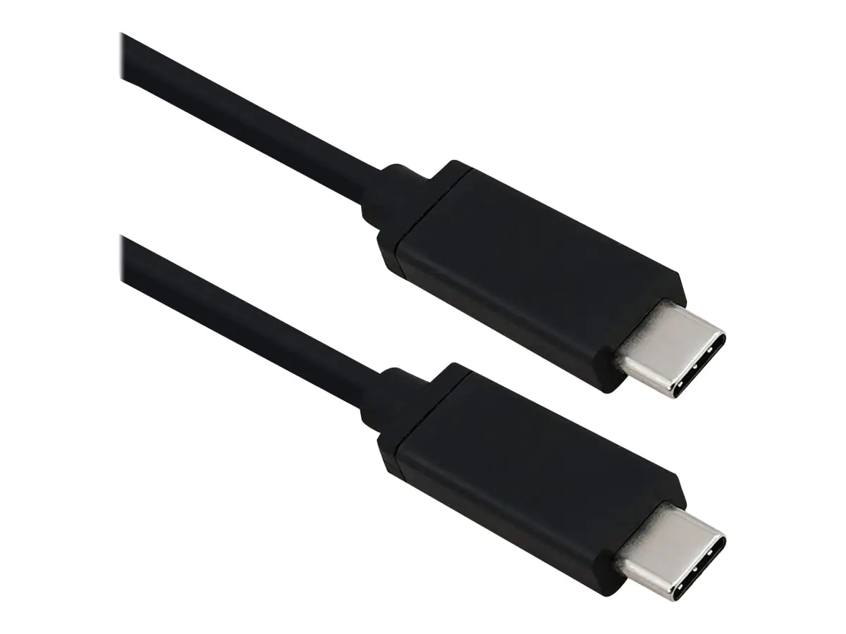 Roline - USB-Kabel - 24 pin USB-C (M) zu 24 pin USB-C (M) - USB4 Gen3x2 - 20 V - 5 A - 80 cm - USB-Stromversorgung (100 W), Support von 4K 60 Hz - Schwarz