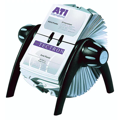 DURABLE Rollkartei VISIFIX FLIP 241701 Kunststoff schwarz DURABLE Rollkartei VISIFIX FLIP 241701 Kunststoff schwarz