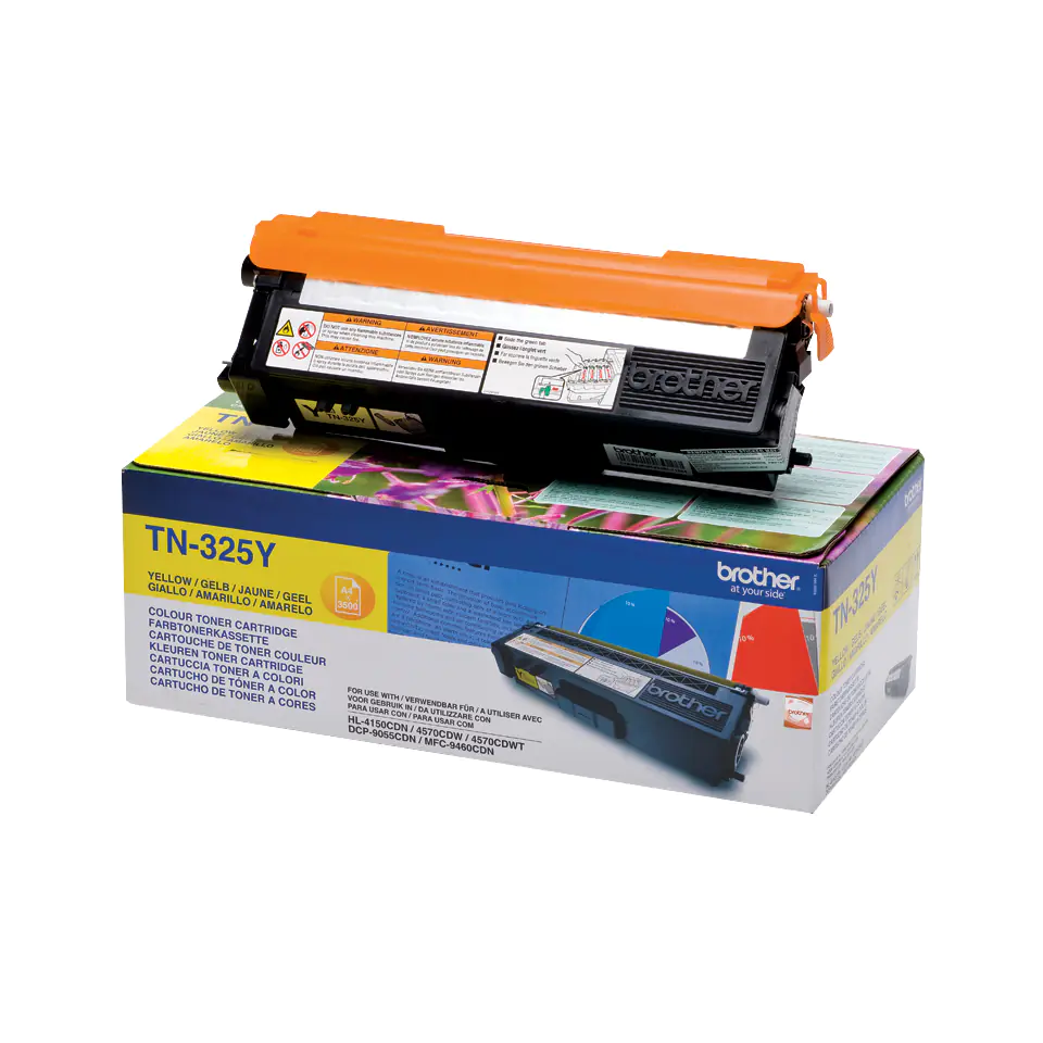 Brother TN325Y - Gelb - Original - Tonerpatrone - für Brother DCP-9055, DCP-9270, HL-4140, HL-4150, HL-4570, MFC-9460, MFC-9465, MFC-9970 Brother TN325Y - Gelb - Original - Tonerpatrone - für Brother DCP-9055, DCP-9270, HL-4140, HL-4150, HL-4570, MFC-9460, MFC-9465, MFC-9970