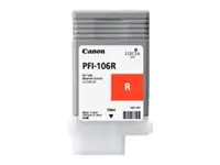 Canon PFI-106 R - 130 ml - Rot - original - Tintenbehälter - für imagePROGRAF iPF6300, iPF6350, iPF6400, iPF6400SE, IPF6450