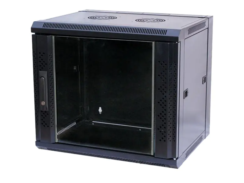 VALUE - Gehäuse - geeignet für Wandmontage - glänzend schwarz - 12U - 48.3 cm (19") VALUE - Gehäuse - geeignet für Wandmontage - glänzend schwarz - 12U - 48.3 cm (19")