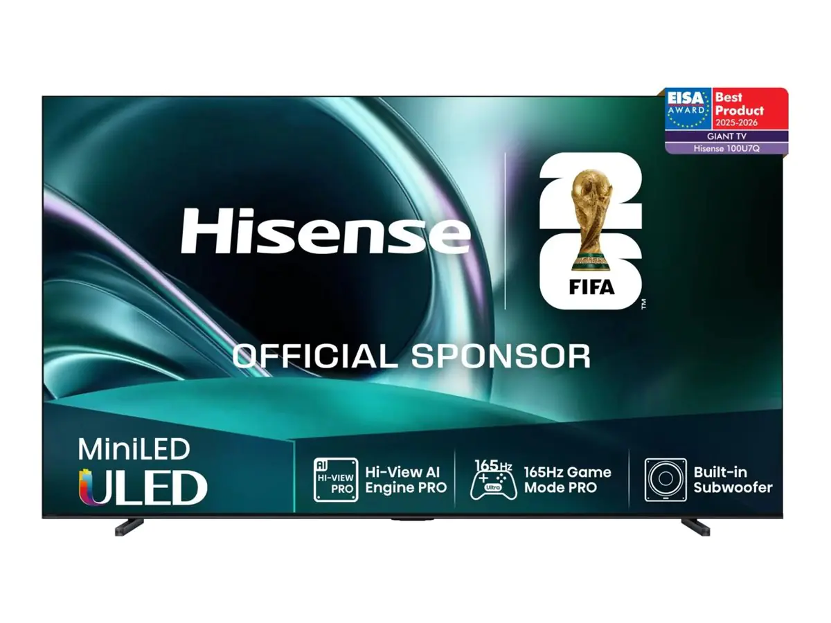 Hisense 100U7Q sw LED-TV Mini LED UHD Multituner BT Smart Dolby Vision HDR10+
