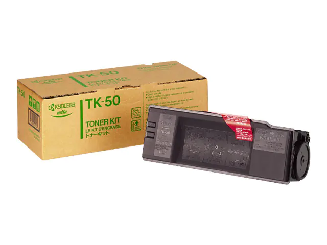 Kyocera TK 50H - Schwarz - Original - Tonerpatrone - für FS-1900, 1900D, 1900DN, 1900N Kyocera TK 50H - Schwarz - Original - Tonerpatrone - für FS-1900, 1900D, 1900DN, 1900N