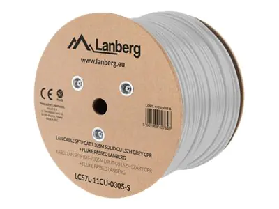 Lanberg Bulkkabel - SFTP - CAT 7 - robust -