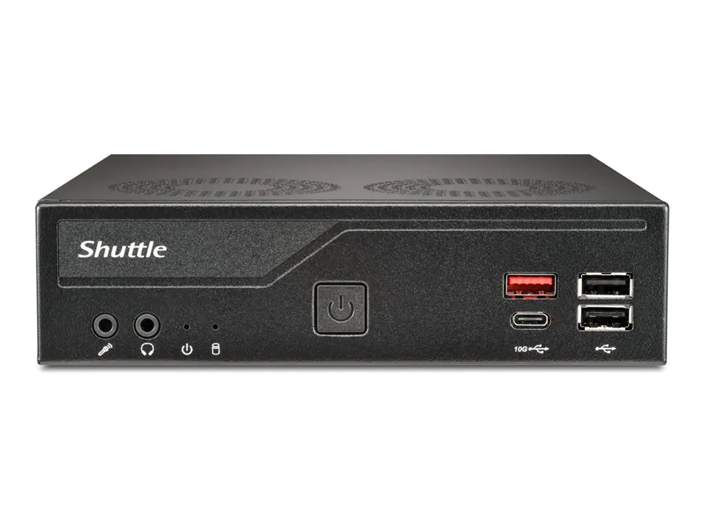 Shuttle Barebone slim DH810 Intel/SO-DDR5/black - Barebone