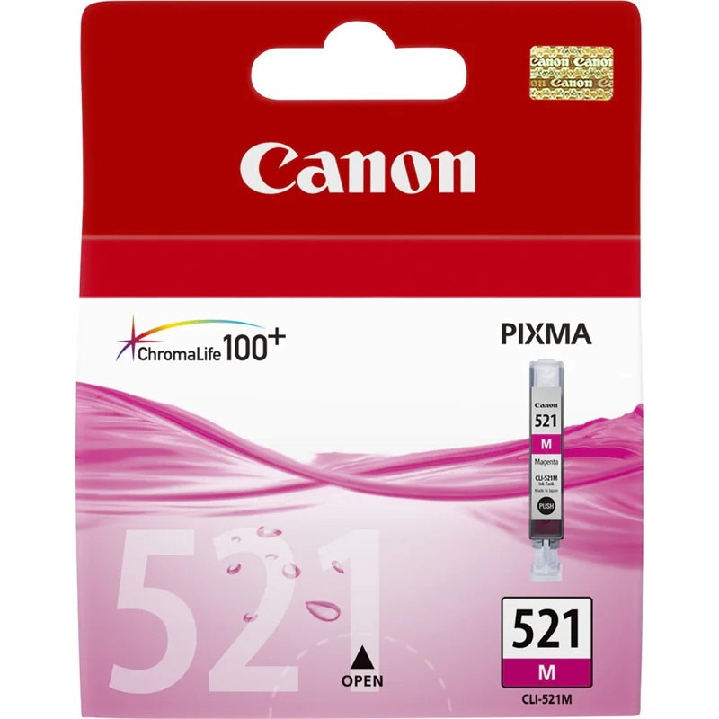 Canon 521 Tinte magenta CLI-521m - Original - Tintenpatrone 2935B001