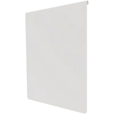 NowyStyl Pinnwand 22 x 33 cm (B x L) Metall weiß