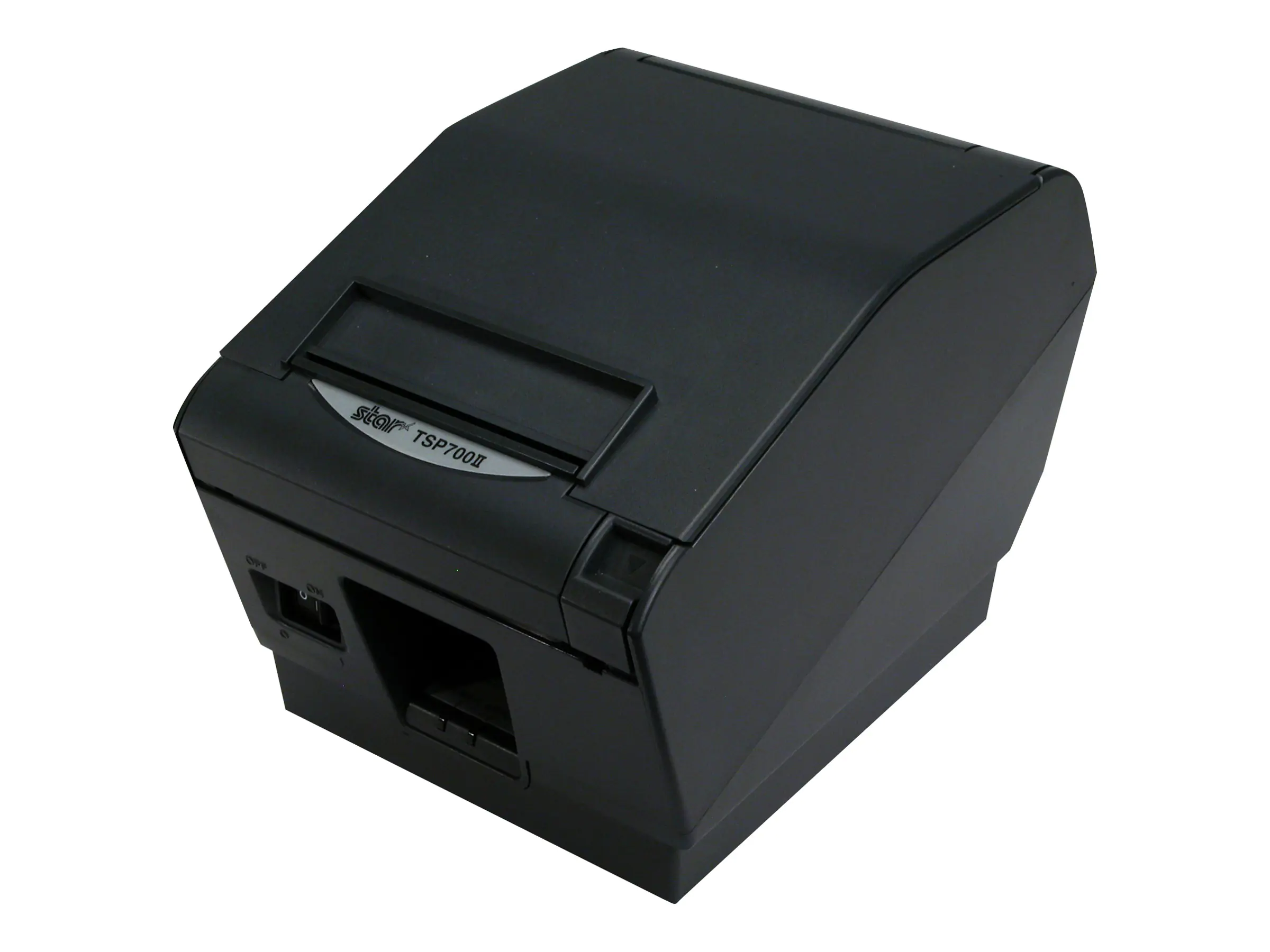 Star TSP 743IIU-24 Gry - Belegdrucker - zweifarbig (monochrom) - Thermodirekt - Rolle (8,25 cm) - 203 x 406 dpi - bis zu 250 mm/Sek. - USB - Cutter - Grau