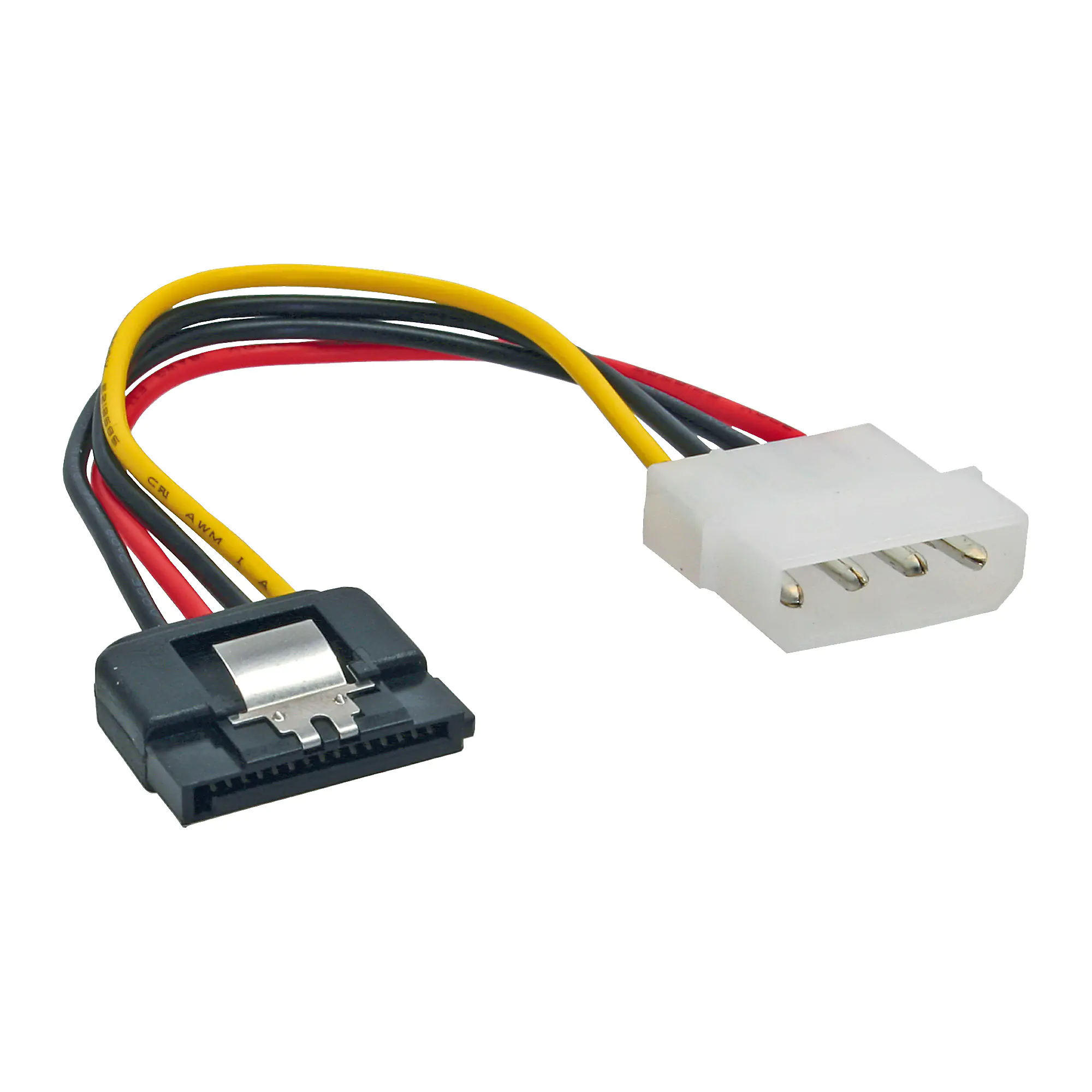 InLine SATA Stromadap.-Kab. - 1x 13,34cm (5,25") BU/15pol SATA ST - Lasche - 0,15m 29670A