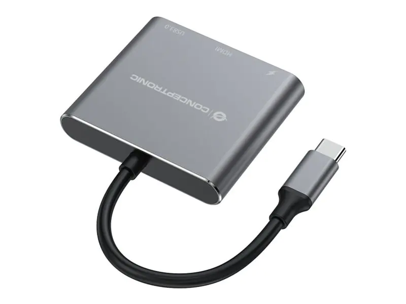 Conceptronic DONN18G - Dockingstation - USB-C 3.2 Gen 1 - HDMI