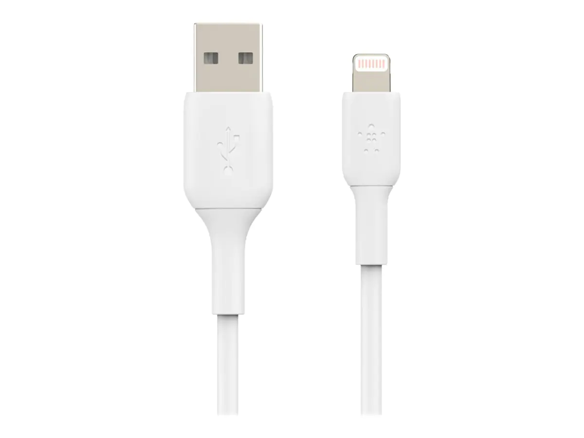 Belkin BOOST CHARGE - Lightning-Kabel - Lightning männlich zu USB männlich - 1 m - weiß Belkin BOOST CHARGE - Lightning-Kabel - Lightning männlich zu USB männlich - 1 m - weiß