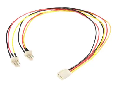 StarTech.com Netzsplitter für Lüfter 3-pin Strom 3-pin Strom TX3SPLIT12 30.00 cm