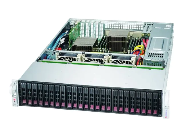 Supermicro SC216 BE1C4-R1K23LPB - Rack-Montage - 2U - verbessertes, erweitertes ATX - SATA/SAS - Hot-Swap 1200 Watt - Schwarz