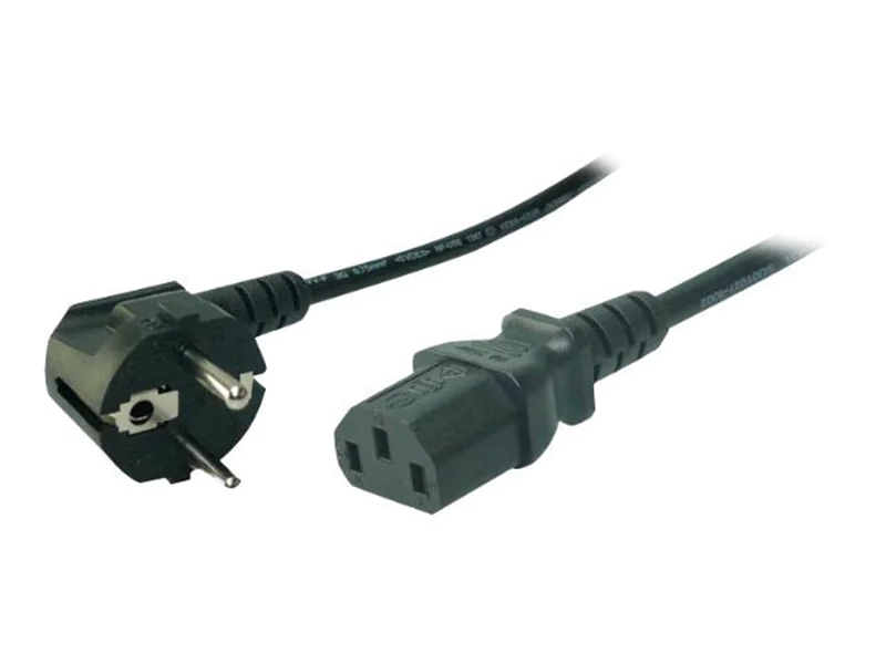 LogiLink Stromkabel - power IEC 60320 C13 zu power CEE 7/7 (M) CP090