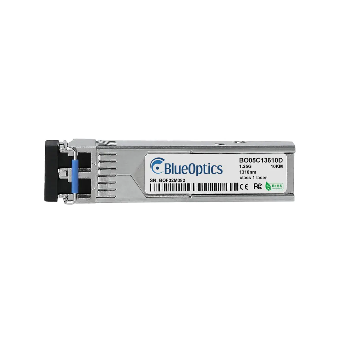 BlueOptics Dell 320-2879 BlueOptics BO05C13610D SFP Transceiver, 1000BASE-LX, Singlemode Fiber,