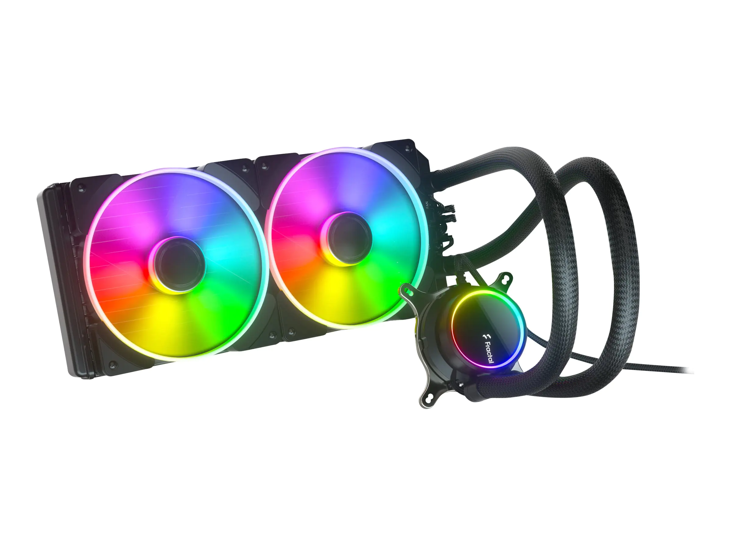 Fractal Design Celsius+ S28 Prisma - Prozessor-Flüssigkeitskühlsystem - (für: LGA1156, AM2, AM2+, LGA1366, AM3, LGA1155, AM3+, LGA2011, FM1, FM2, LGA1150, FM2+, LGA2011-3, LGA1151, AM4, LGA2066, TR4) - Aluminium - 140 mm