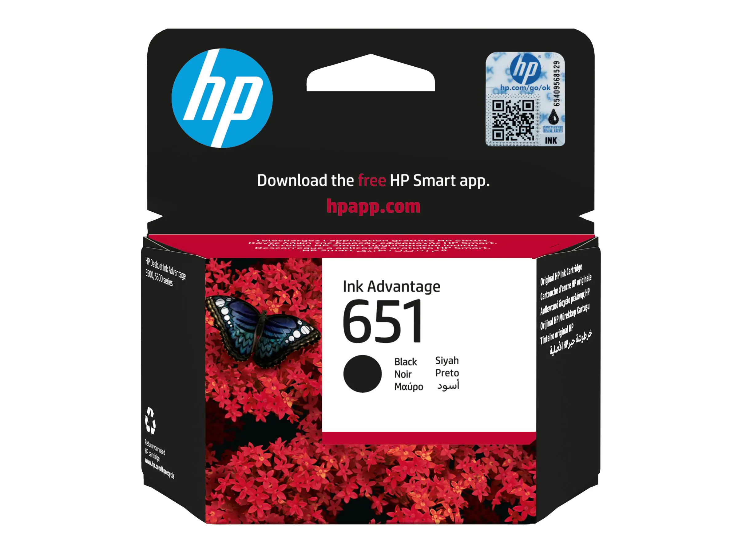 HP 651 - Schwarz - original - Ink Advantage -
