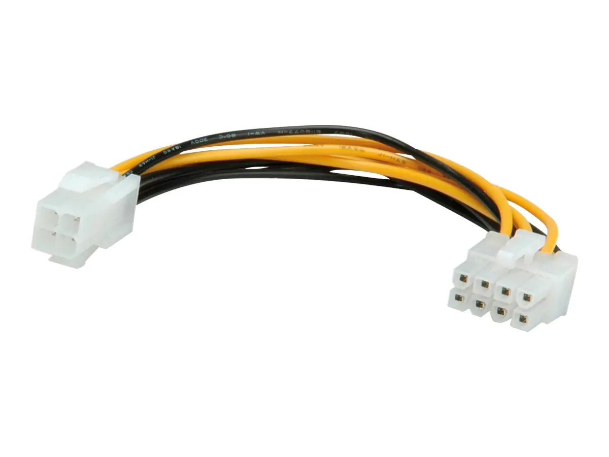 ROLINE Stromkabel - 4 PIN ATX12V (M) zu 8-poliger PCIe Power (W) 11.03.1021