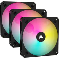 CORSAIR iCUE AR120 Digital RGB - Gehäuselüfter - 120 mm - Schwarz (Packung mit 3)