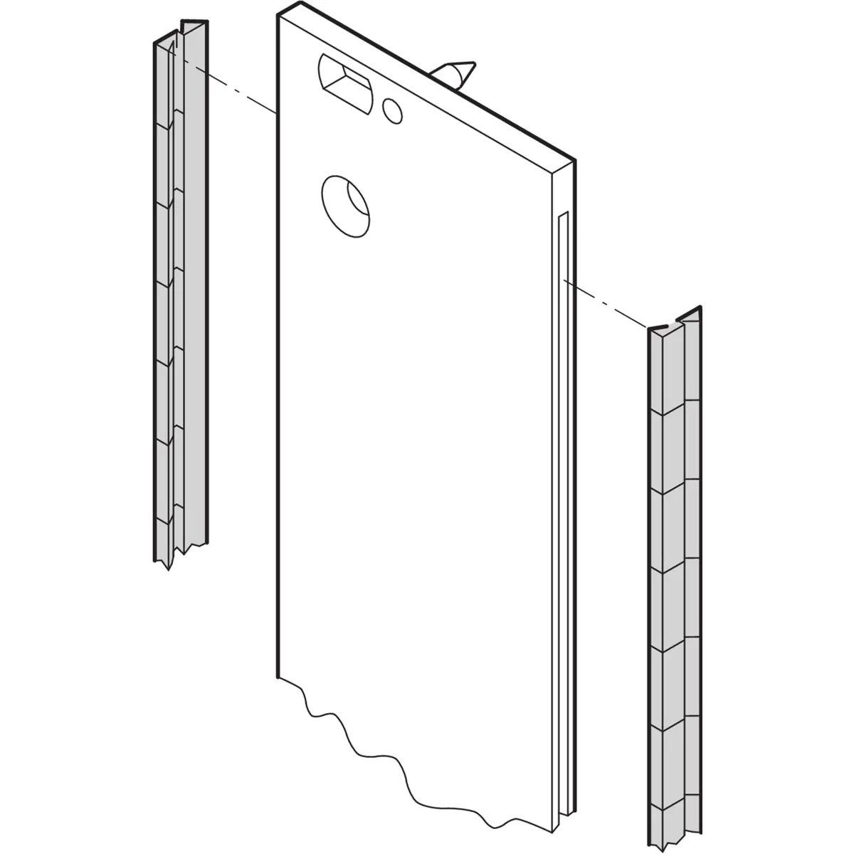 SCHROFF EMC-GASKET ST/ST 3U 97L 10PC - Rack-Zubehör