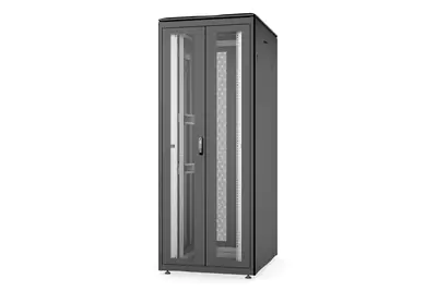 Digitus Unique Series - Schrank Netzwerkschrank - 800 x 1000 mm (B x T) - Schwarz, RAL 9005 - 42HE - 48.3 cm (19")