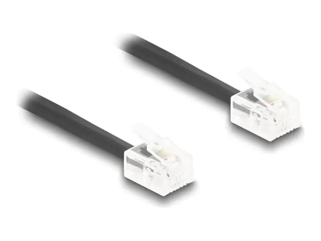Delock Telefonkabel - RJ-11 (M) zu RJ-11 (M)